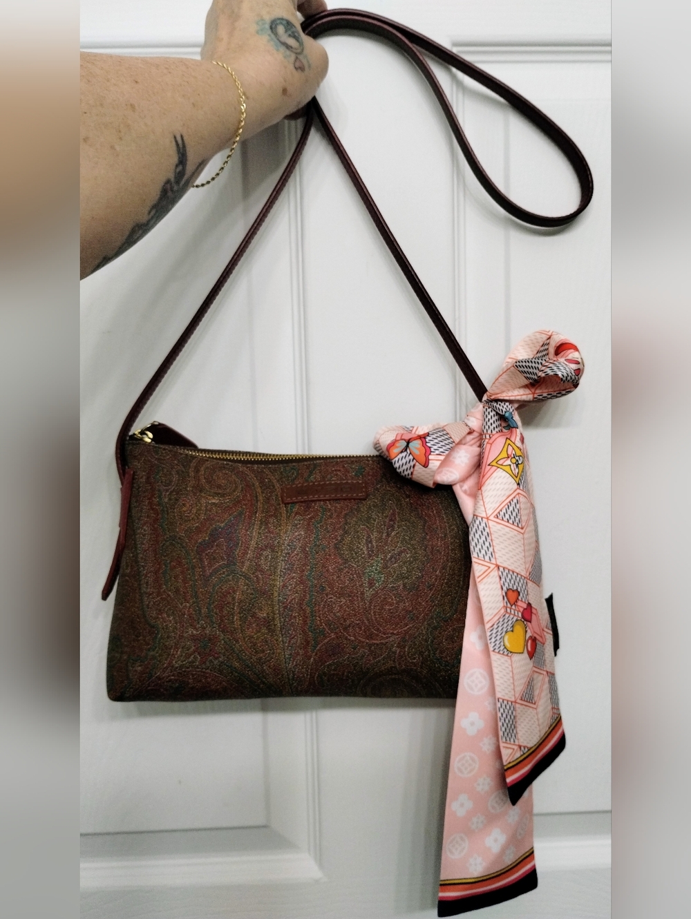 Etro Milano Crossbody Bag EUC